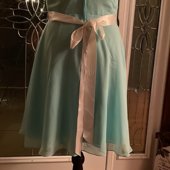 Vintage Davinci bridesmaid dress size 10 modern 6 - Picture 9 of 16